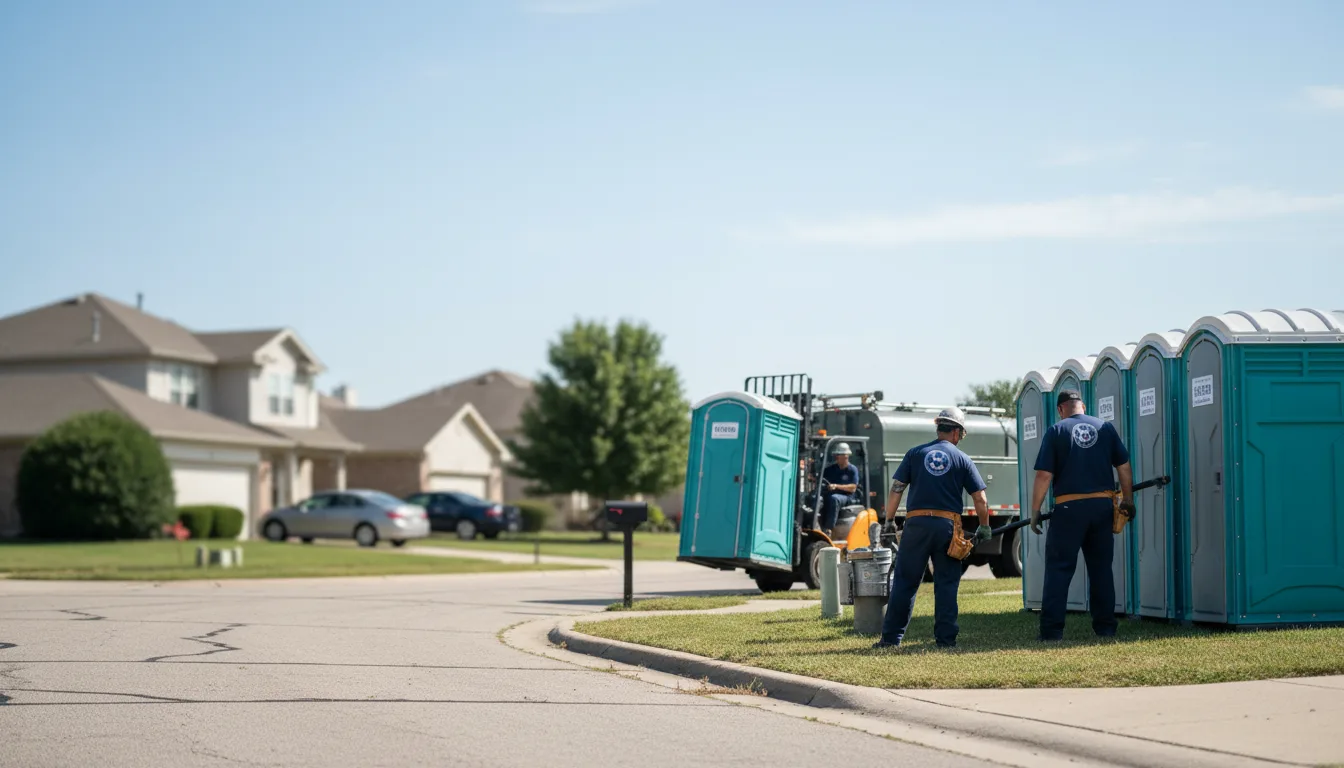 Porta Potty Rental in Dekalb, IL near me